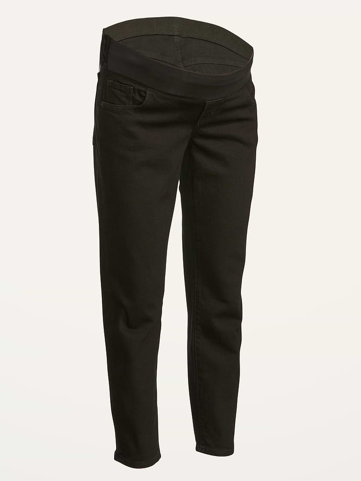 Image number 4 showing, Maternity Front Low-Panel OG Straight Jeans