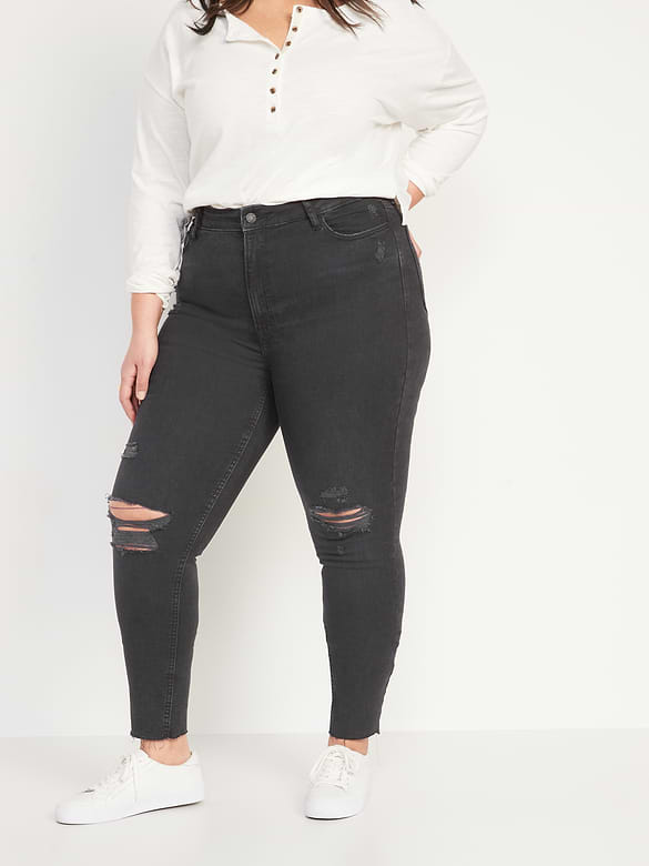 FitsYou Extra High-Waisted Rockstar Super-Skinny Jeans