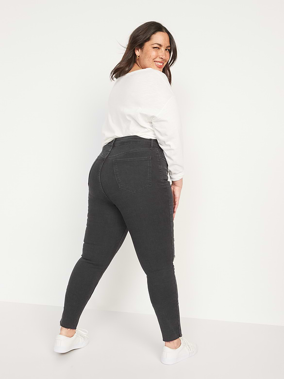 FitsYou Extra High-Waisted Rockstar Super-Skinny Jeans