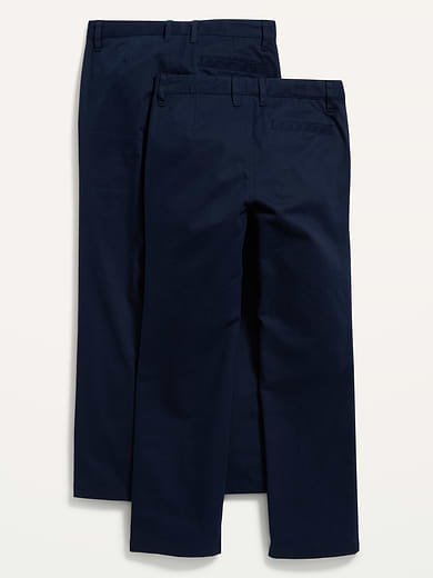 Image number 2 showing, Uniform Straight Leg Pants for Boys 2-Pack