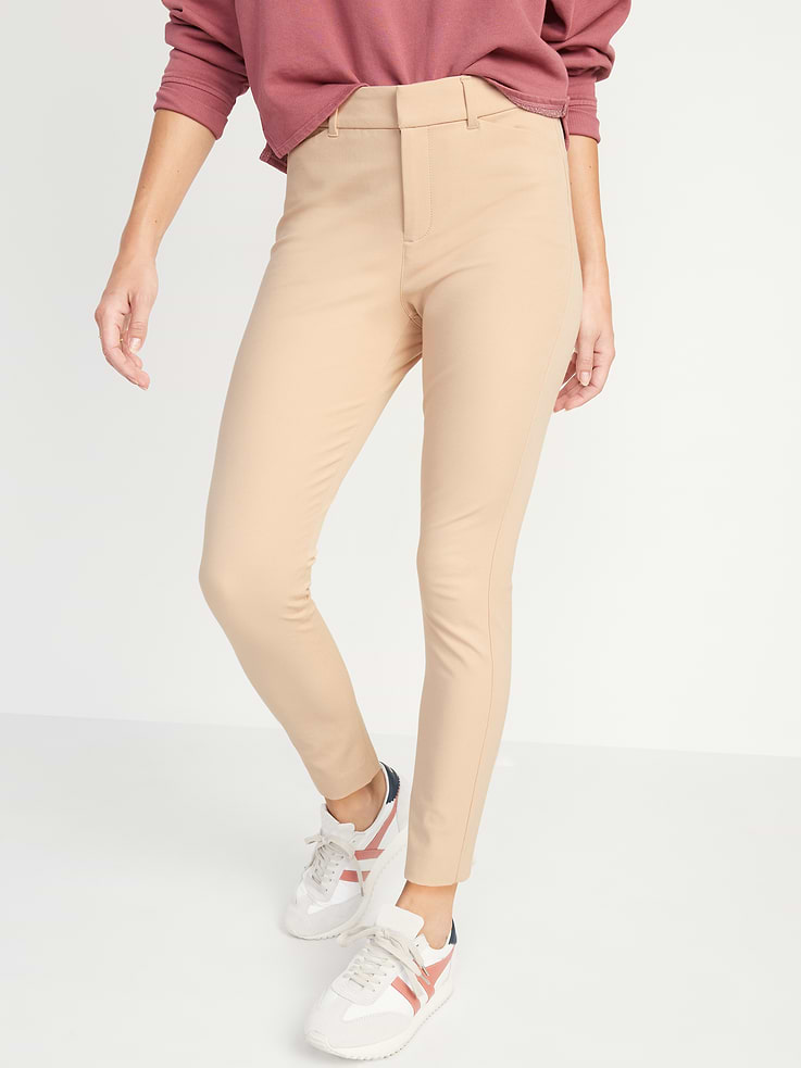 Image 1 of 6, The stretchy profesh pant you love, in our slimmest fit., contoured waistband, hook-and-bar closure, zip fly, belt loops, interior button, diagonal front pockets, faux-welt back pockets, available in maternity sizes, Product #551152