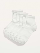 Image number 1 showing, 3-Pack Athletic Quarter Crew Socks for Women