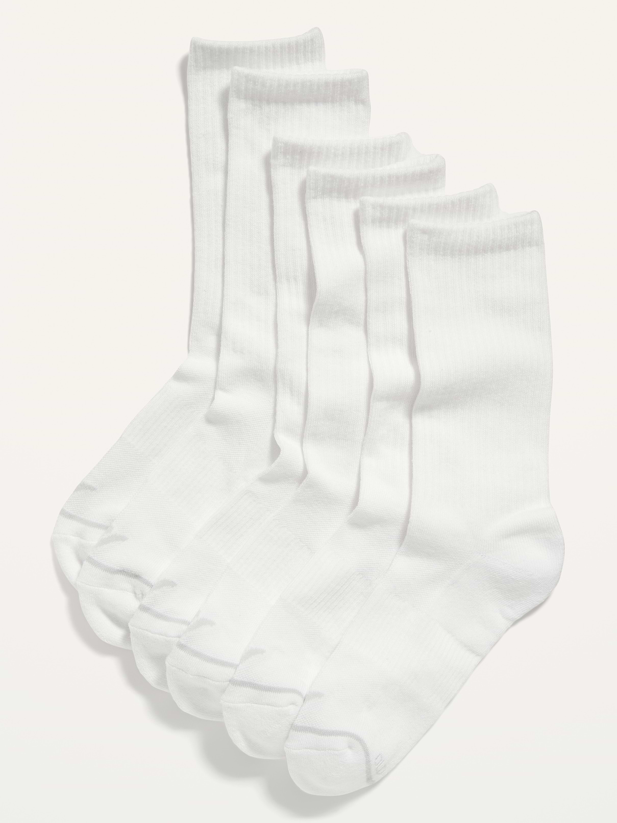 Image number 1 showing, Athletic Crew Socks 3-Pack for Women