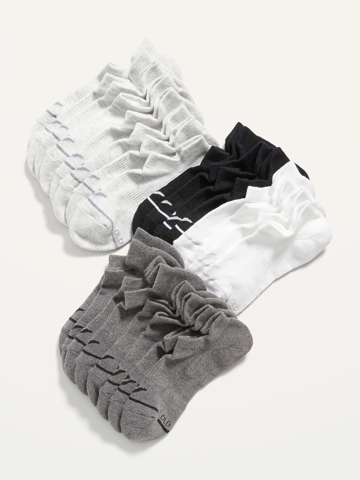 Image number 1 showing, 12-Pack Athletic Ankle Socks