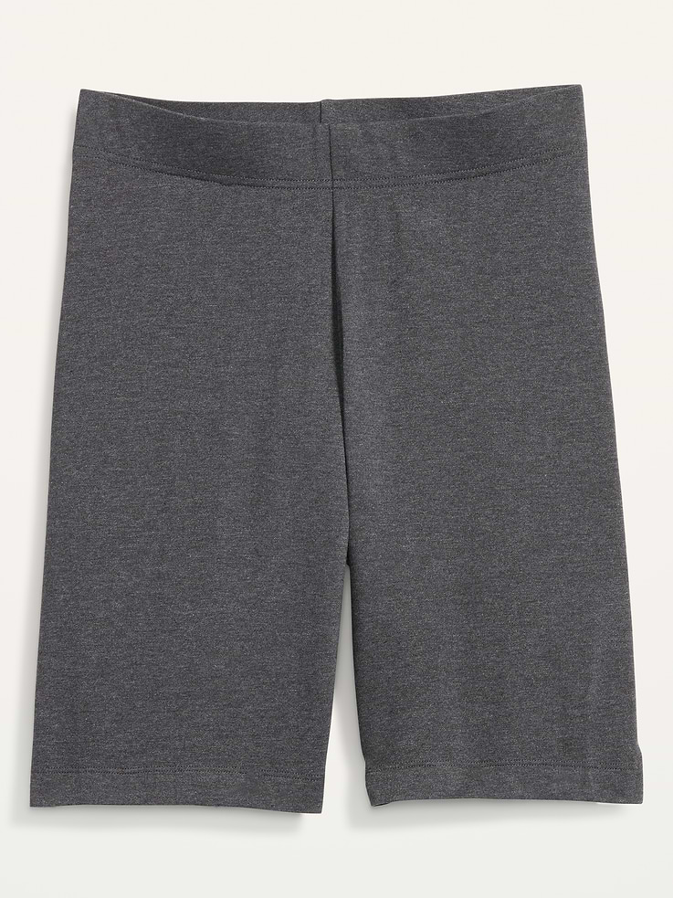 Image number 1 showing, High-Waisted Biker Shorts -- 8-inch inseam