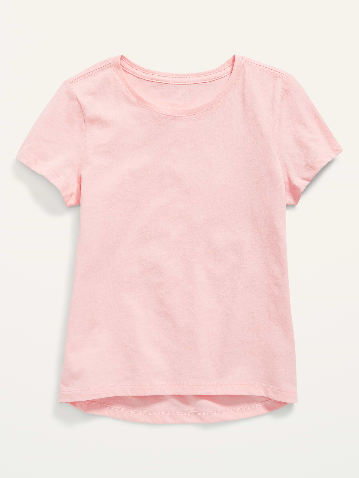 Image number 1 showing, Short-Sleeve Softest Solid T-Shirt for Girls
