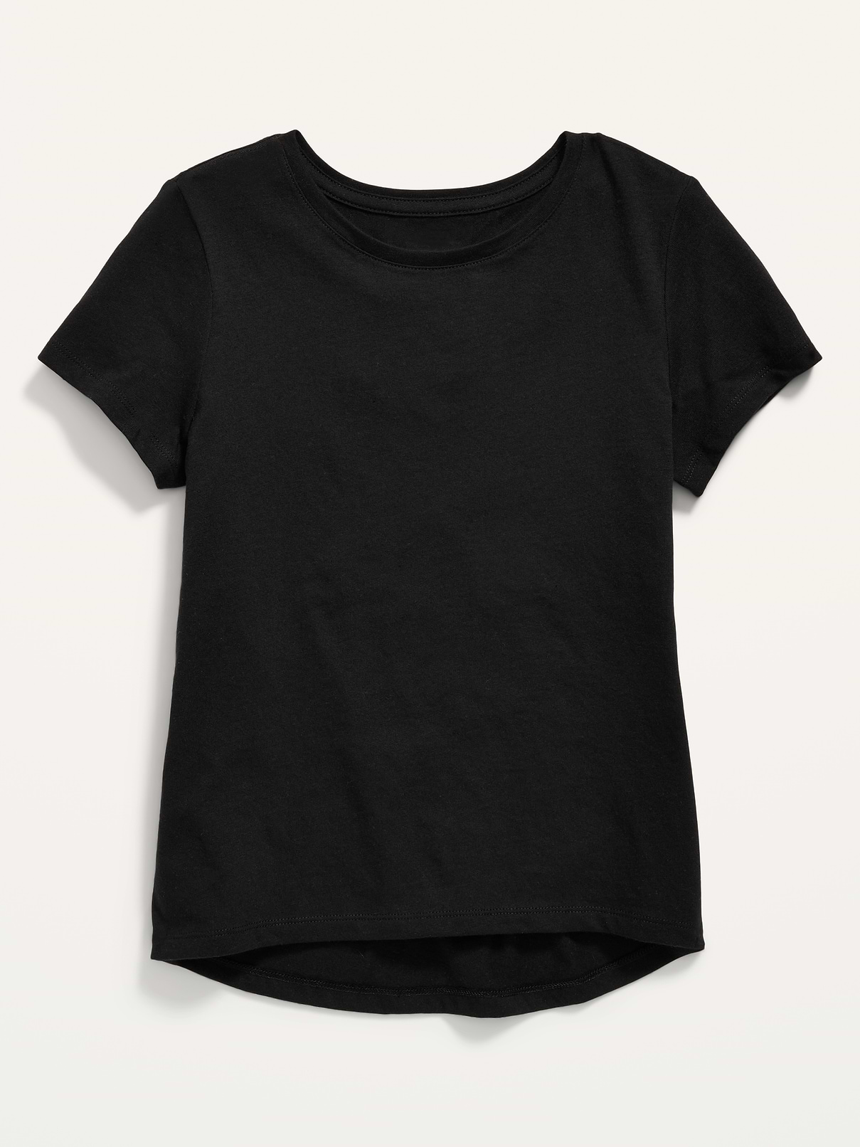Image number 1 showing, Short-Sleeve Softest Solid T-Shirt for Girls