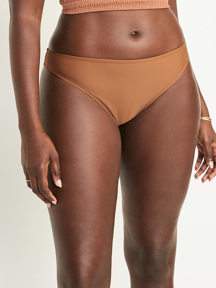 Image 4 of 7, Mid-Rise Bikini Swim Bottoms