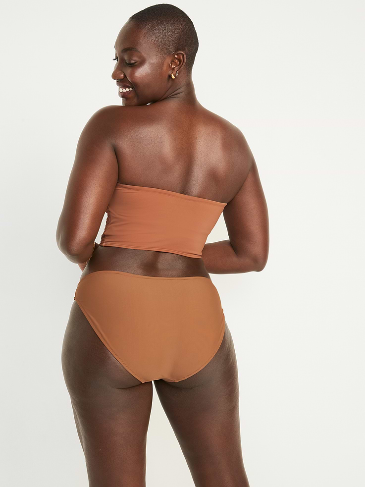 Image 5 of 7, Mid-Rise Bikini Swim Bottoms