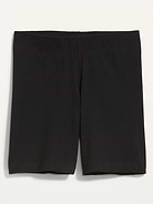 Image number 4 showing, High-Waisted Jersey Biker Shorts -- 6-inch inseam