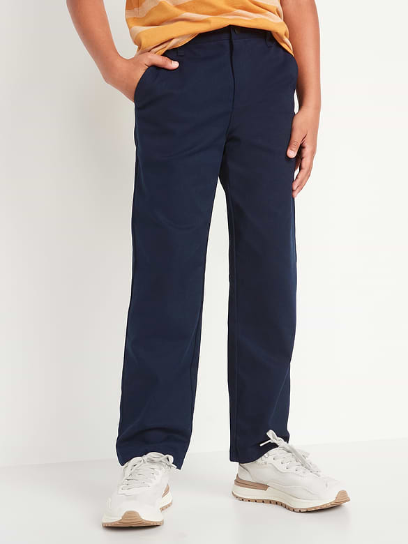Pantalon d’uniforme droit à Extensibilité intégrée pour Garçon