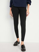 Image number 1 showing, High-Waisted Jersey Fashion Layering Leggings