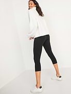 Image number 2 showing, High-Waisted Fashion Layering Cropped Legging