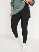 Image number 5 showing, High-Waisted Jersey Fashion Layering Leggings