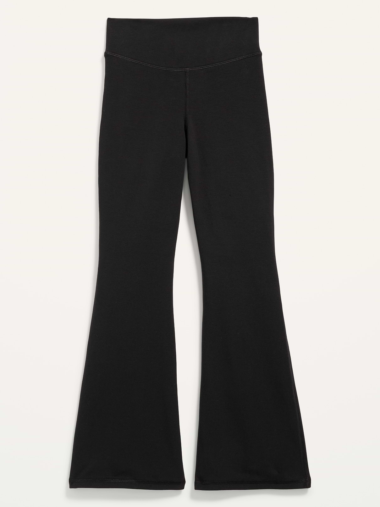 L'image numéro 4 présente Legging PowerChill jambe évasée à taille haute croisée pour Fille