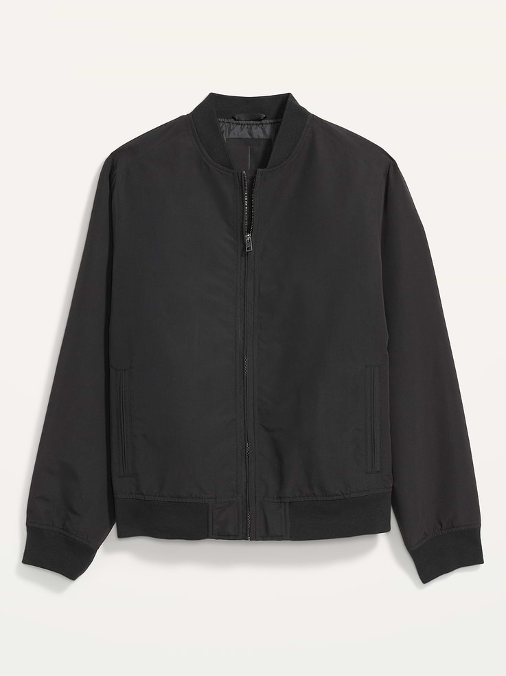 Image number 4 showing, Water-Resistant Zip Bomber Jacket