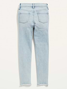 Image number 4 showing, High-Waisted Rockstar 360° Stretch Frayed-Hem Super Skinny Jeggings for Girls