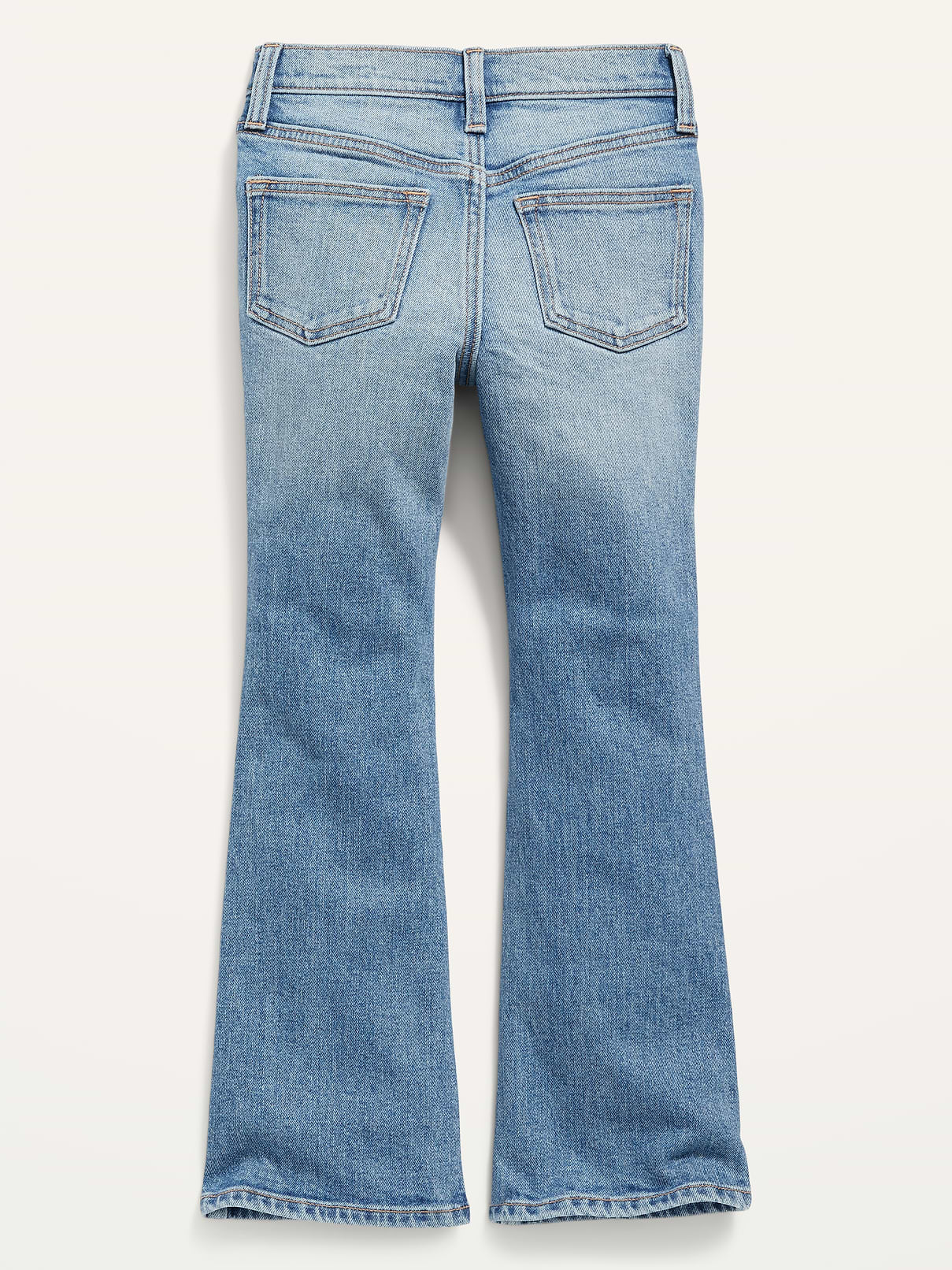 Image number 4 showing, High-Waisted Built-In Tough Flare Jeans for Girls
