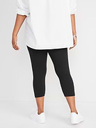 Image number 6 showing, High-Waisted Fashion Layering Cropped Legging