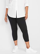 Image number 5 showing, High-Waisted Fashion Layering Cropped Legging
