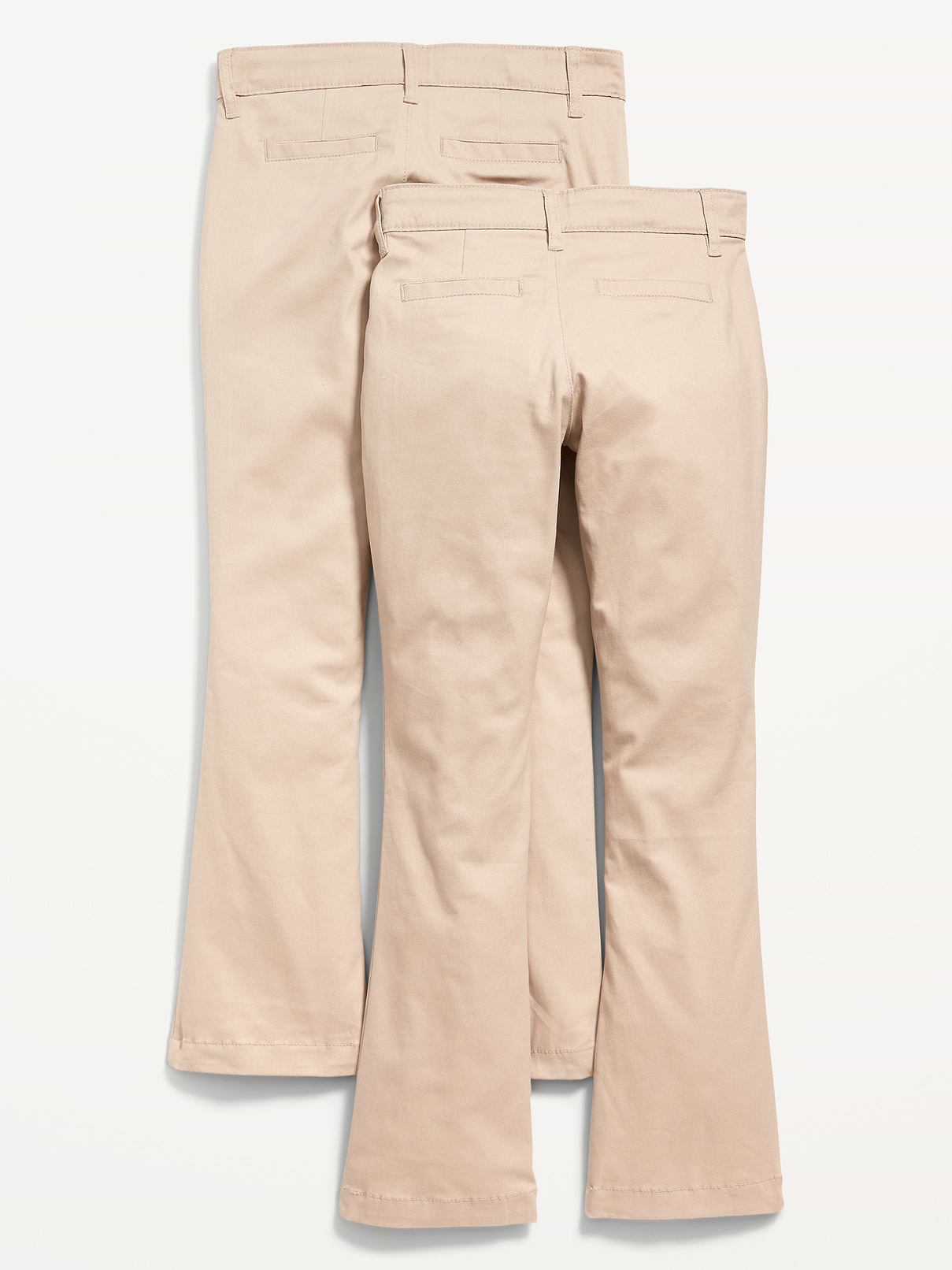Image number 2 showing, School Uniform Boot-Cut Pants 2-Pack for Girls