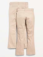 Image number 2 showing, School Uniform Boot-Cut Pants 2-Pack for Girls