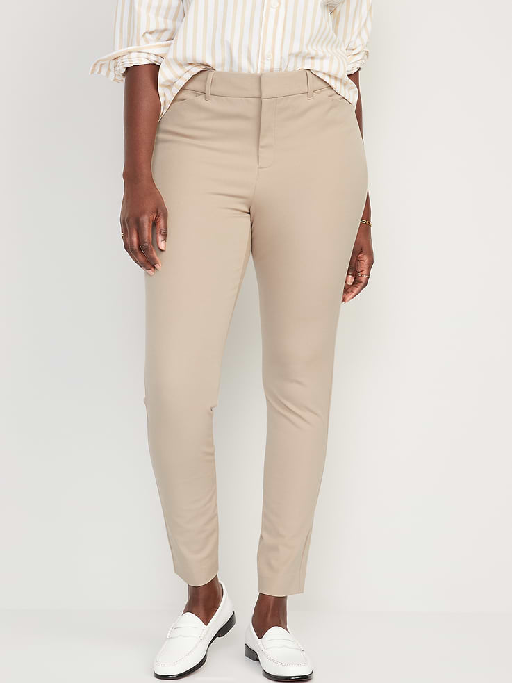 L'image numéro 5 présente Pantalon Pixie ajusté à taille haute