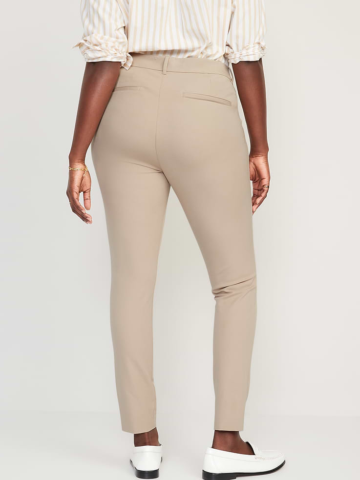 L'image numéro 6 présente Pantalon Pixie ajusté à taille haute