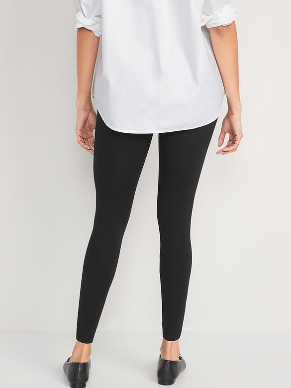 High-Waisted Fashion Layering Leggings 3-Pack