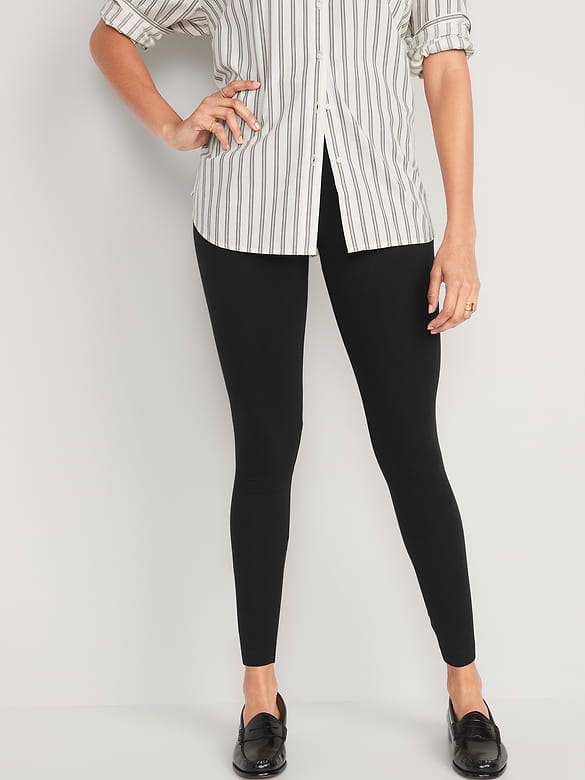 High-Waisted Fashion Layering Leggings 3-Pack