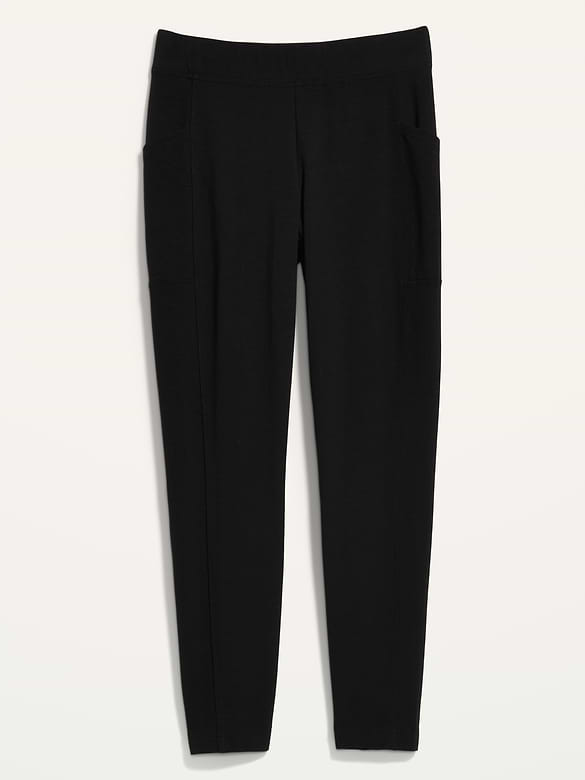 High-Waisted Fashion Layering 7/8 Legging