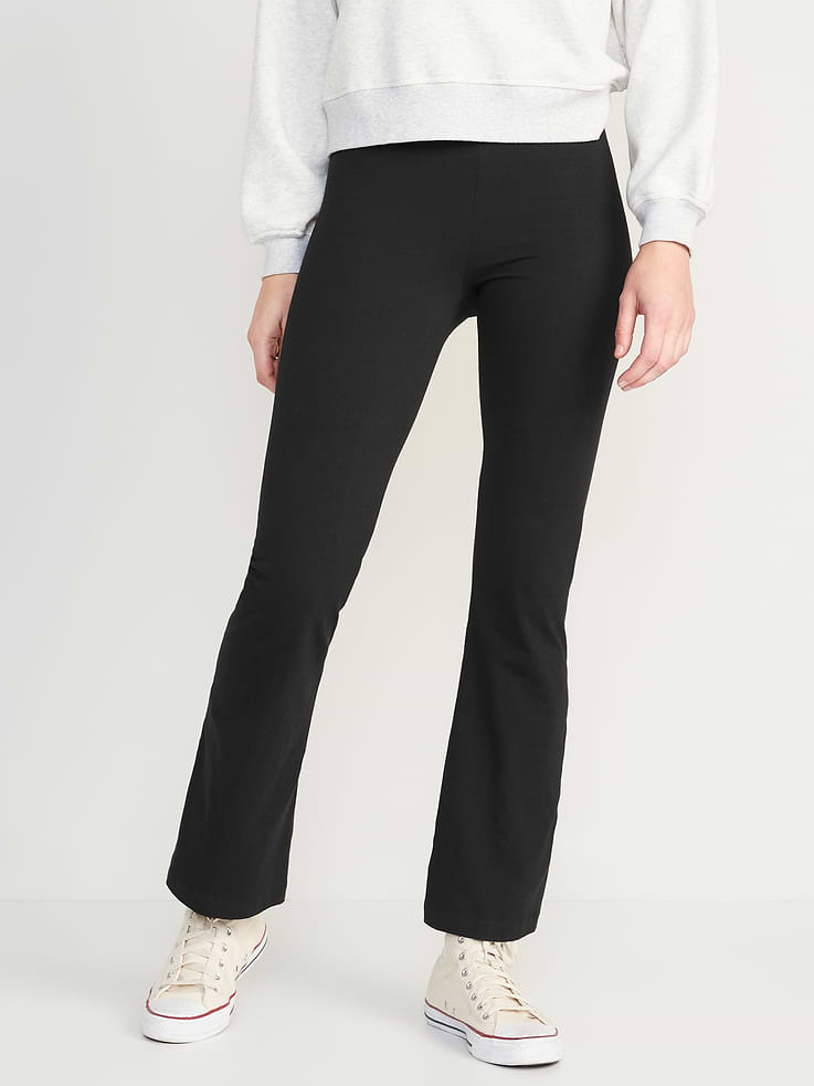 Image number 1 showing, High-Waisted Fashion Flare Leggings