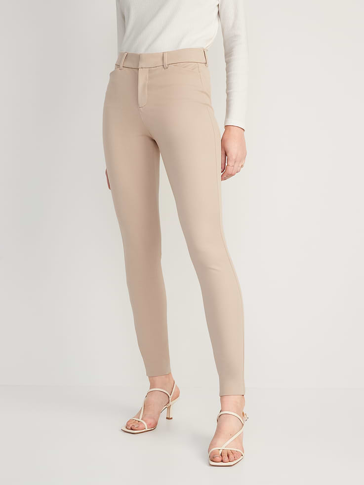 L'image numéro 1 présente Pantalon Pixie ajusté à taille haute