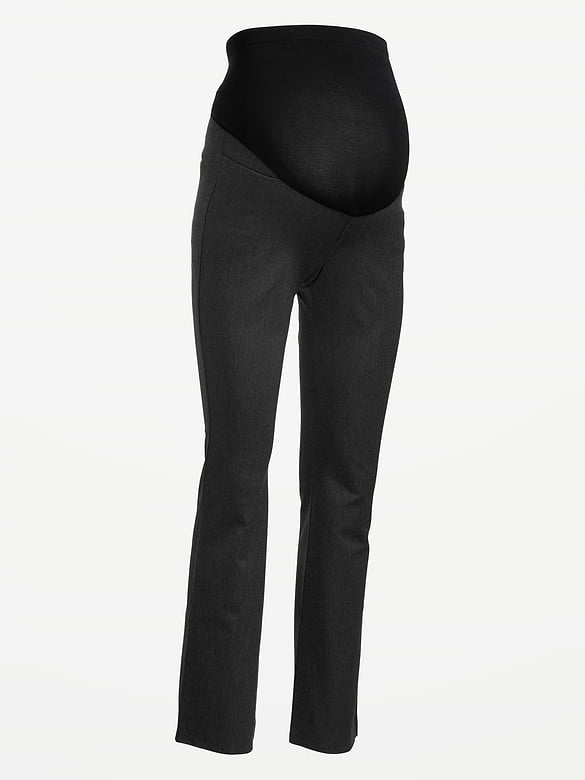 Maternity Full-Panel Pixie Flare Pants