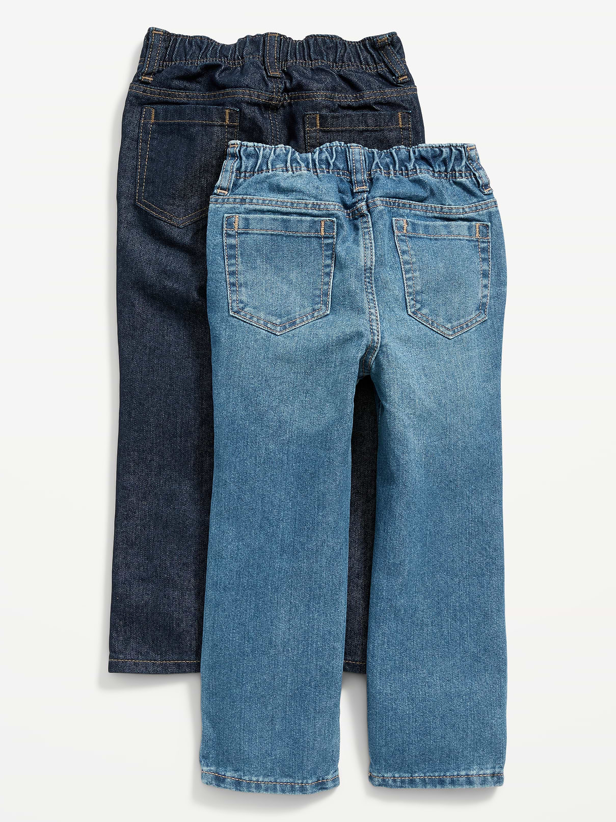 Image number 2 showing, Wow Straight Pull-On Jeans 2-Pack for Toddler Boys