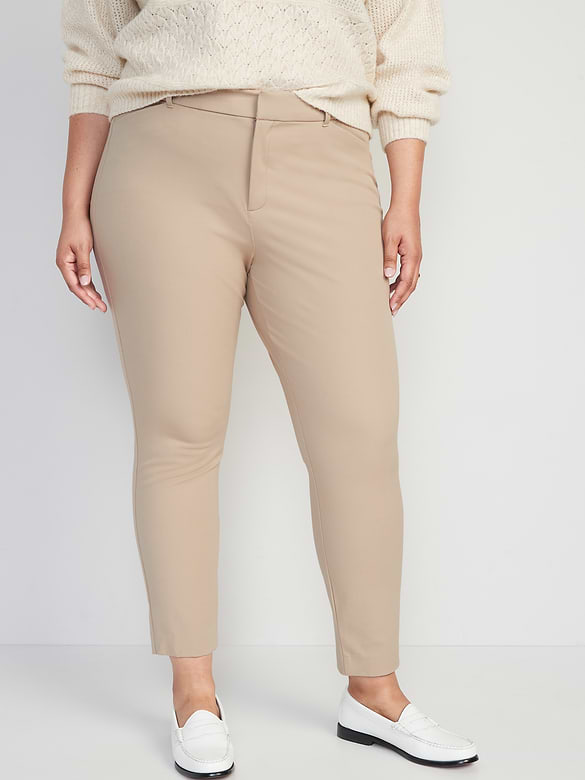 High-Waisted Pixie Skinny Ankle Pants