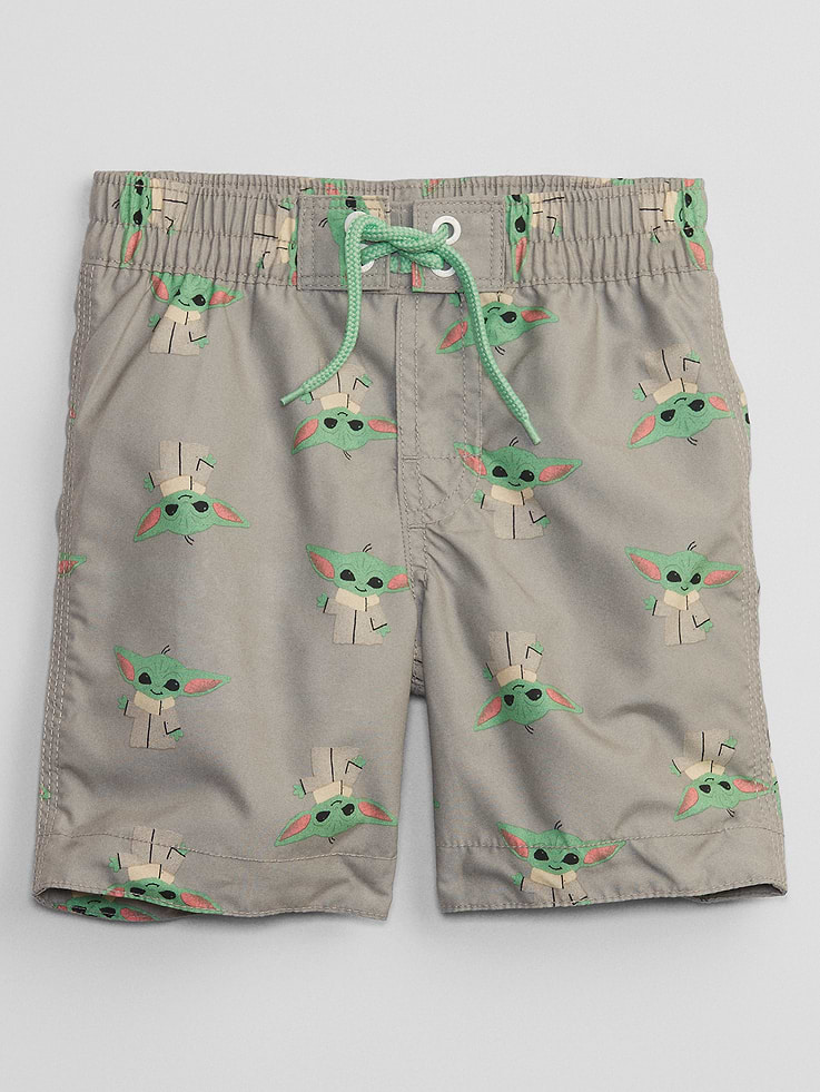 Image number 1 showing, babyGap Star Wars™ The Child Swim Trunks
