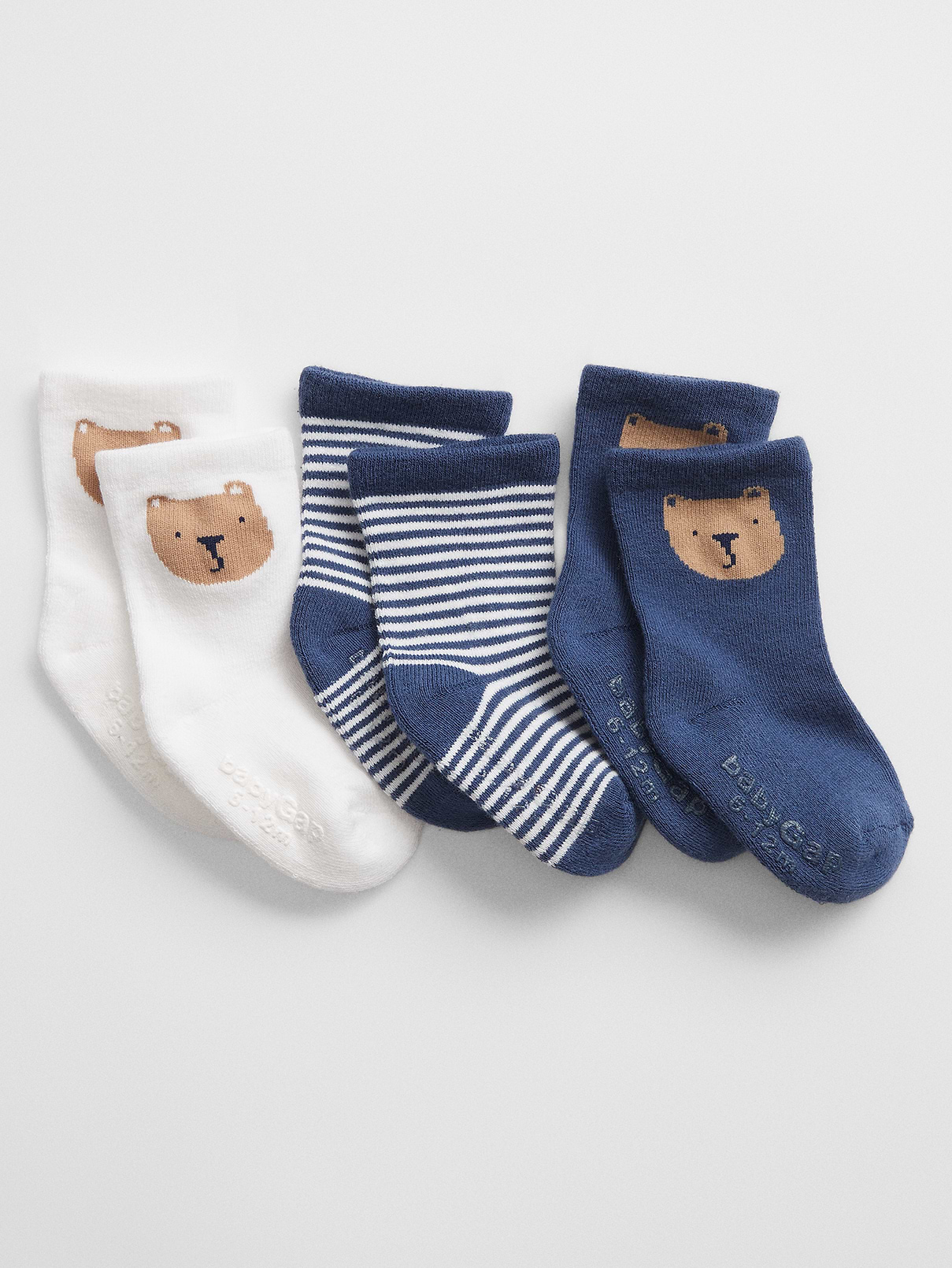 Image number 1 showing, Baby Brannan Crew Socks (3-Pack)