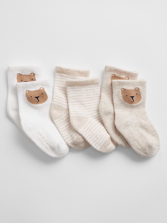 Baby Brannan Crew Socks (3-Pack)