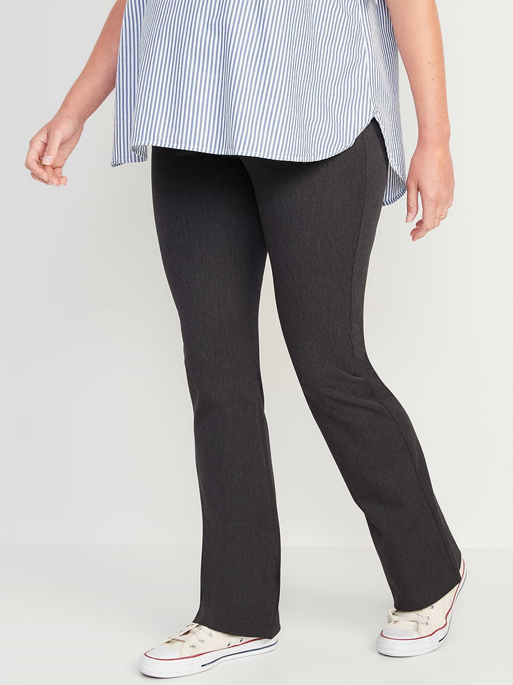 L'image numéro 1 présente Pantalon ample de maternité Pixie avec panneau complet