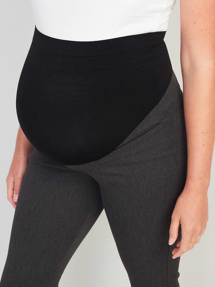L'image numéro 5 présente Pantalon ample de maternité Pixie avec panneau complet