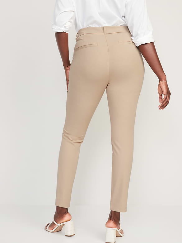 High-Waisted Pixie Skinny Ankle Pants