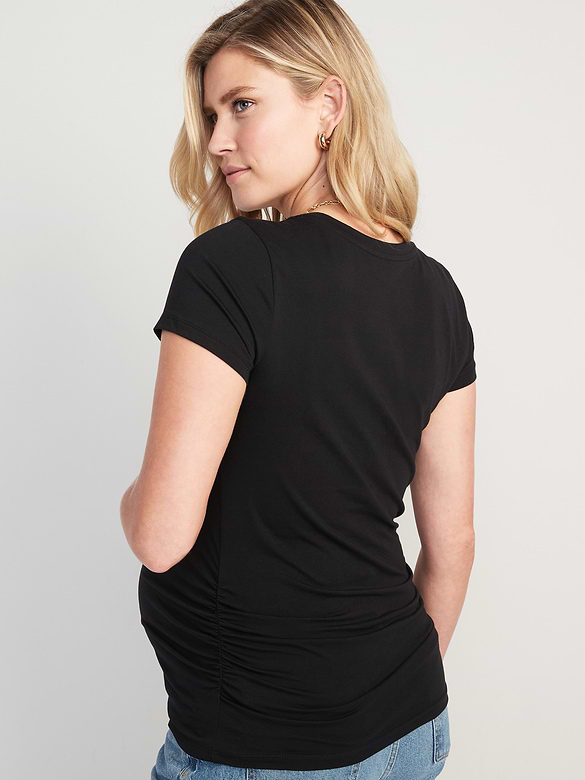 Maternity Crew-Neck T-Shirt