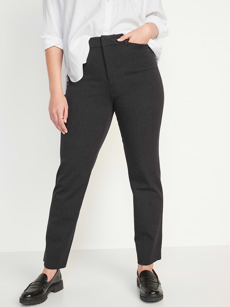 Image number 6 showing, High-Waisted Pixie Straight Pants