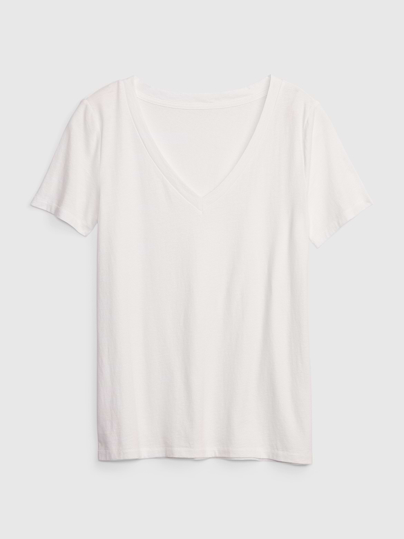 Organic Cotton VintageSoft V-Neck T-Shirt