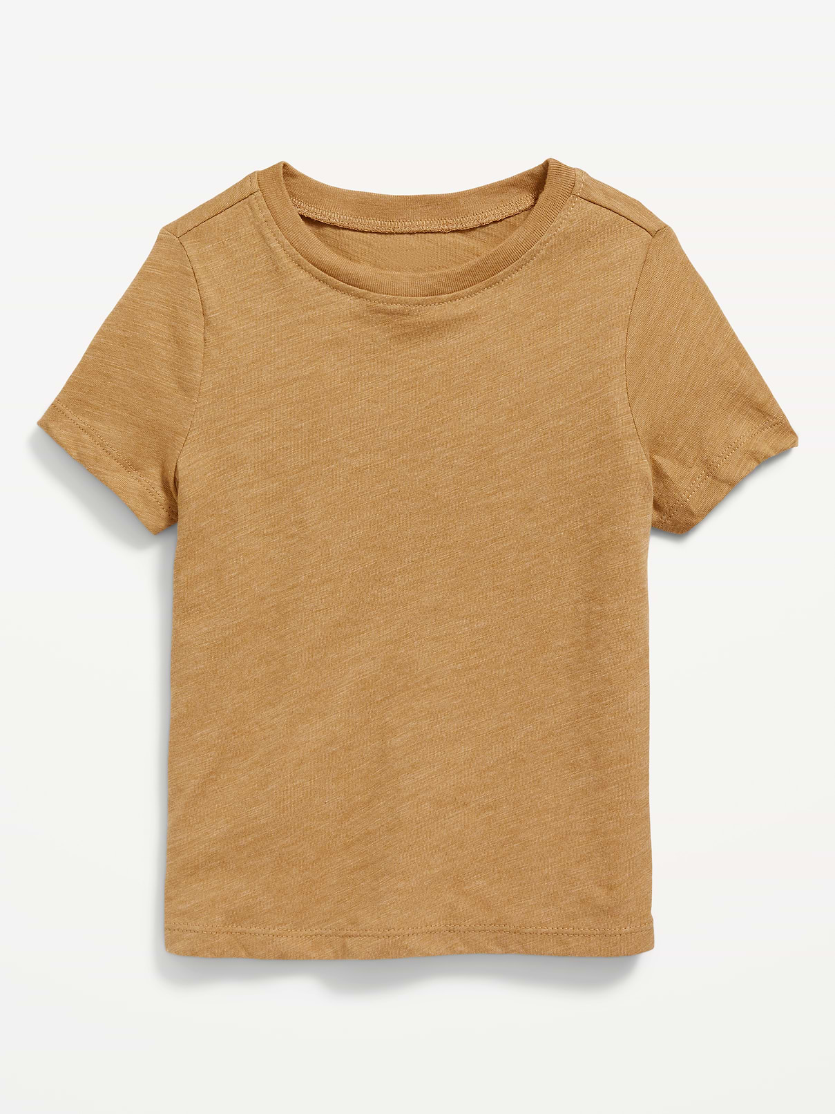 L'image numéro 1 présente T-shirt à manches courtes en tricot flammé unisexe pour Tout-petit