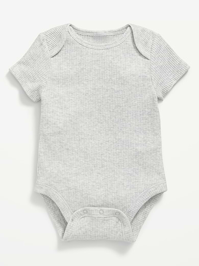 Image number 1 showing, Unisex Short-Sleeve Bodysuit for Baby