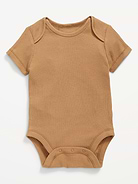 Image number 1 showing, Unisex Short-Sleeve Bodysuit for Baby