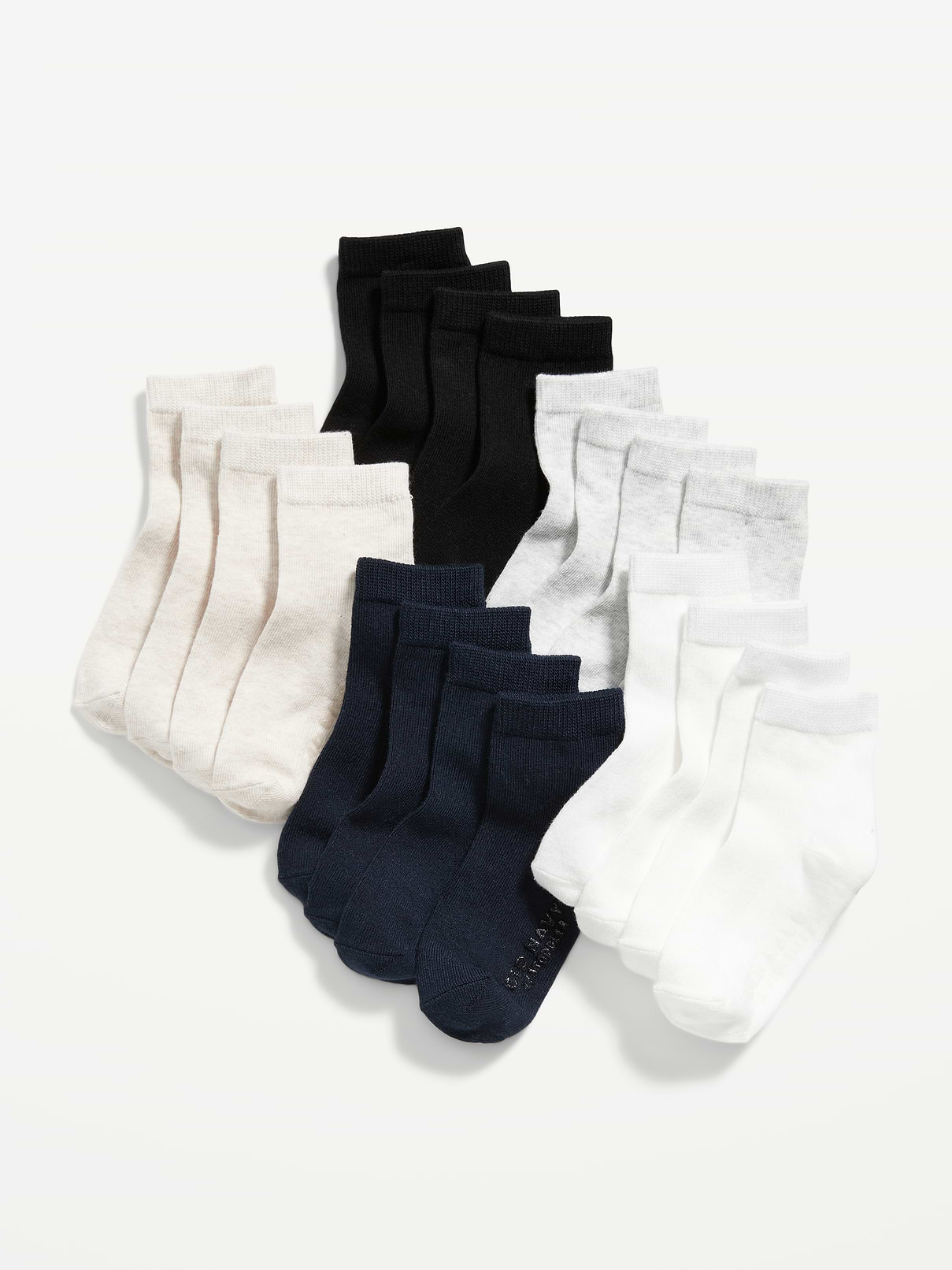 L'image numéro 1 présente Chaussettes unisexes pour Tout-petit et Bébé (paquet de 10 paires)