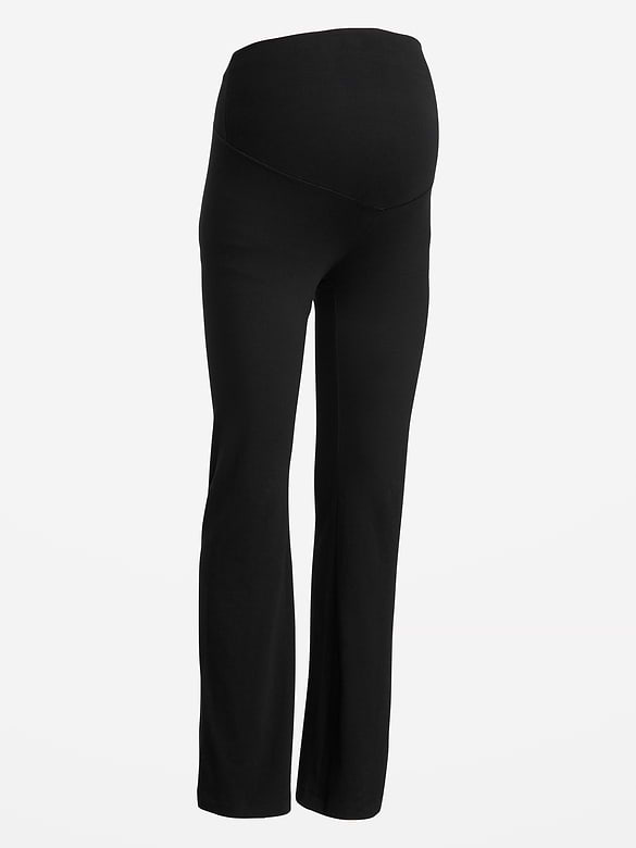 Maternity Full-Panel Flare Leggings